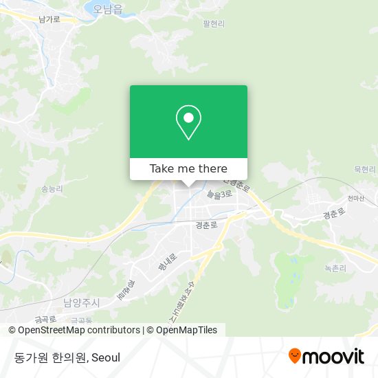 동가원 한의원 map