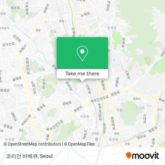 코리안 바베큐 map