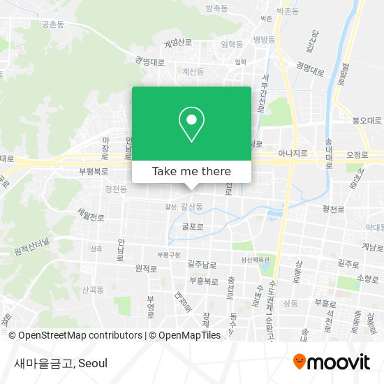 새마을금고 map