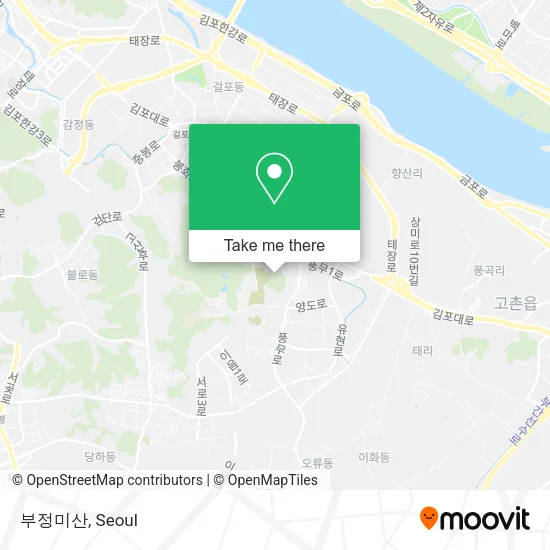 부정미산 map