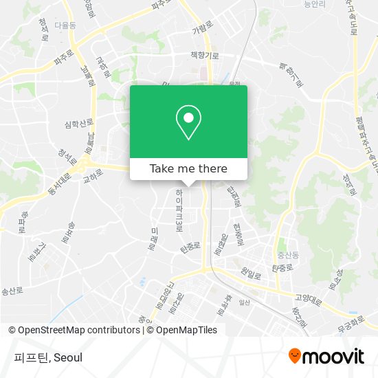 피프틴 map