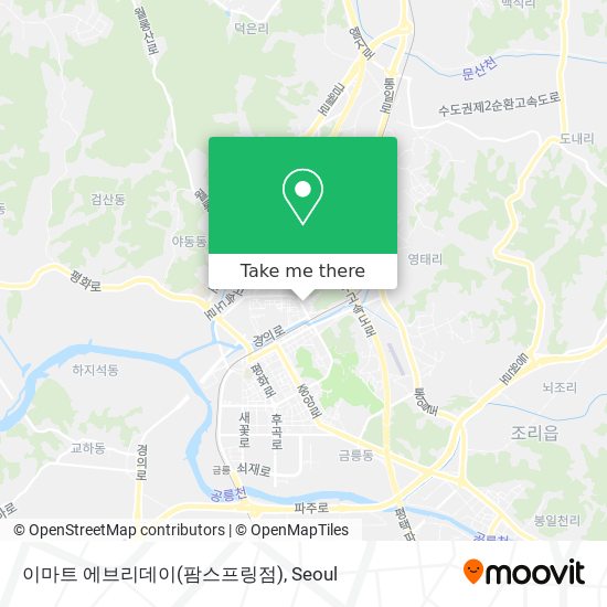 이마트 에브리데이(팜스프링점) map