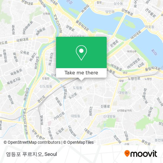 영등포 푸르지오 map