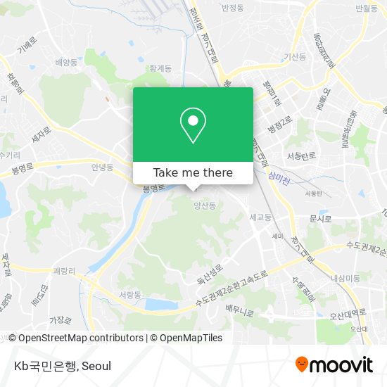 Kb국민은행 map