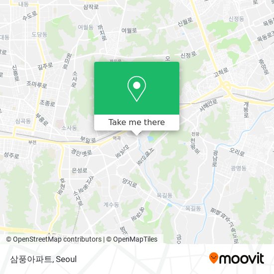삼풍아파트 map