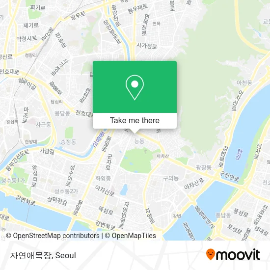 자연애목장 map