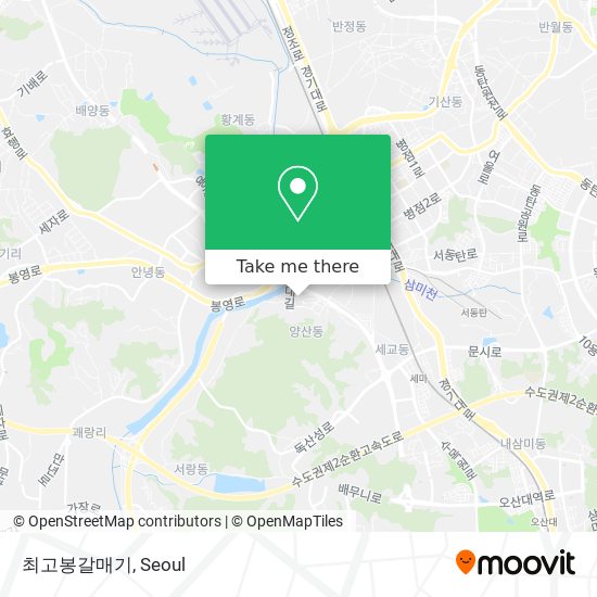 최고봉갈매기 map