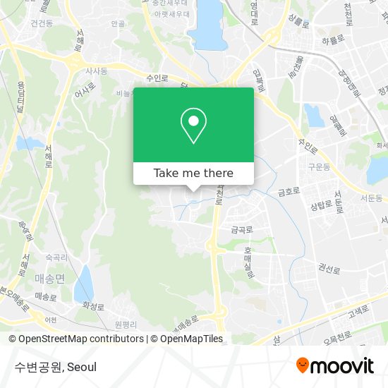 수변공원 map