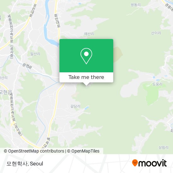 모현학사 map