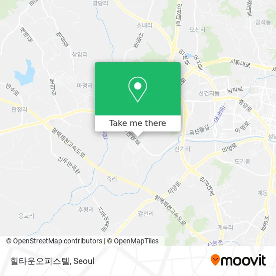 힐타운오피스텔 map
