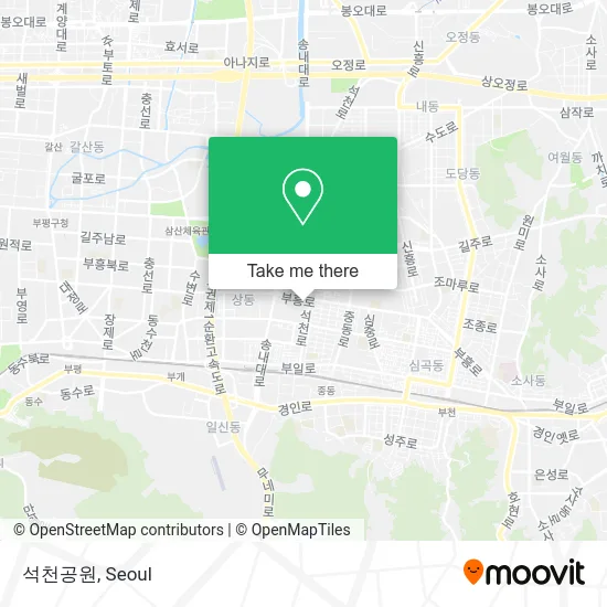 석천공원 map
