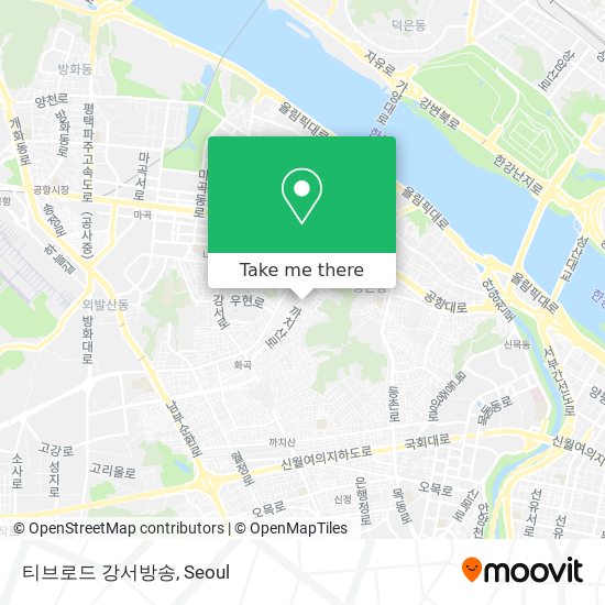 티브로드 강서방송 map