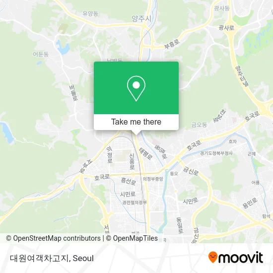 대원여객차고지 map