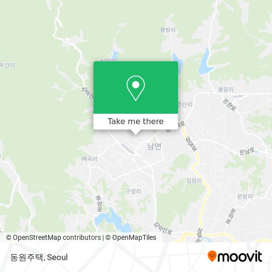 동원주택 map