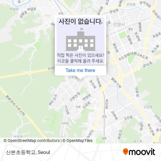 산본초등학교 map