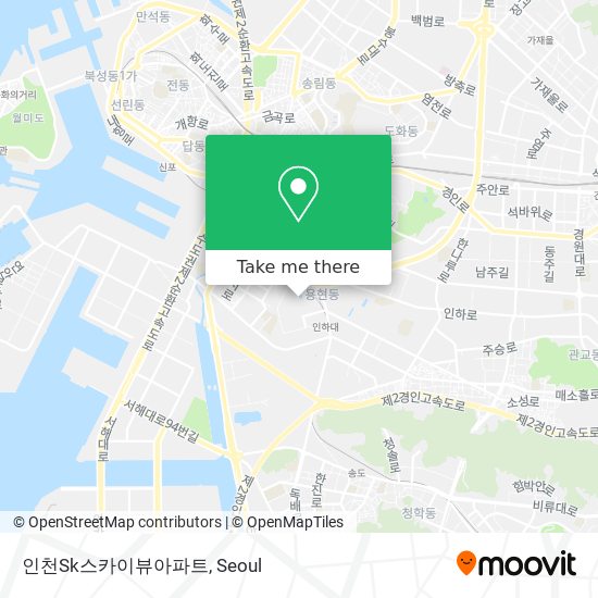인천Sk스카이뷰아파트 map