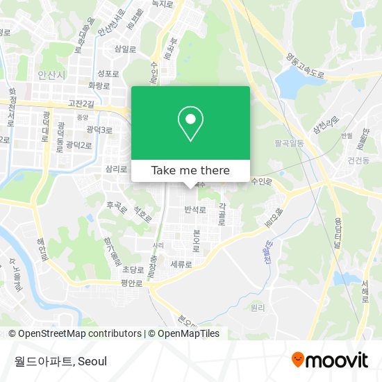 월드아파트 map