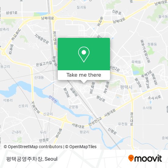 평택공영주차장 map