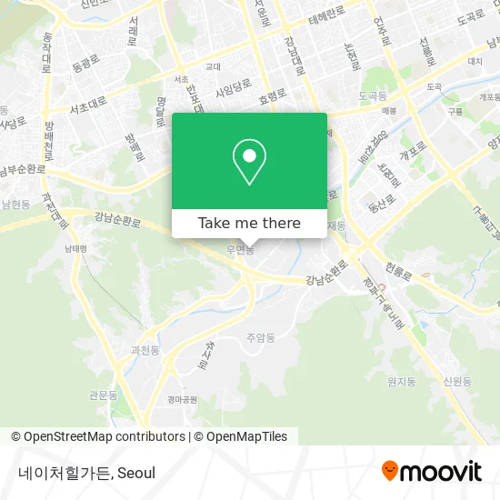 네이처힐가든 map