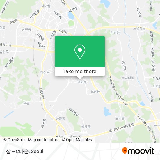 삼도C타운 map