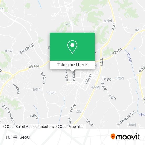 101동 map