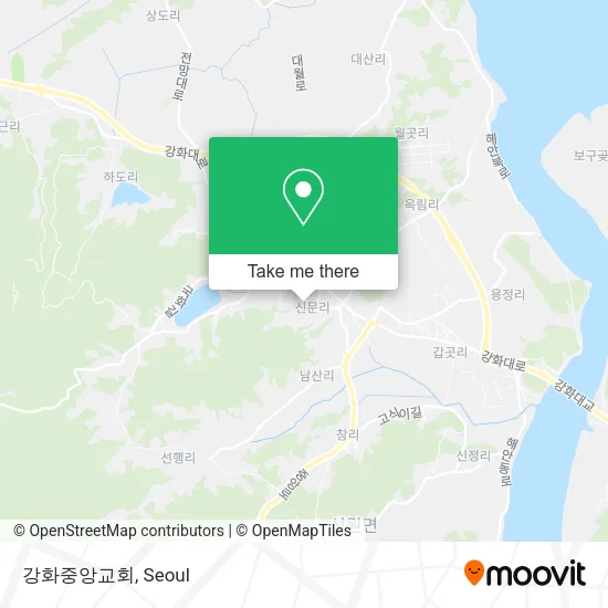 강화중앙교회 map
