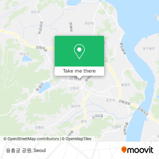 용흥궁 공원 map