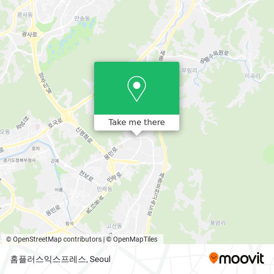 홈플러스익스프레스 map