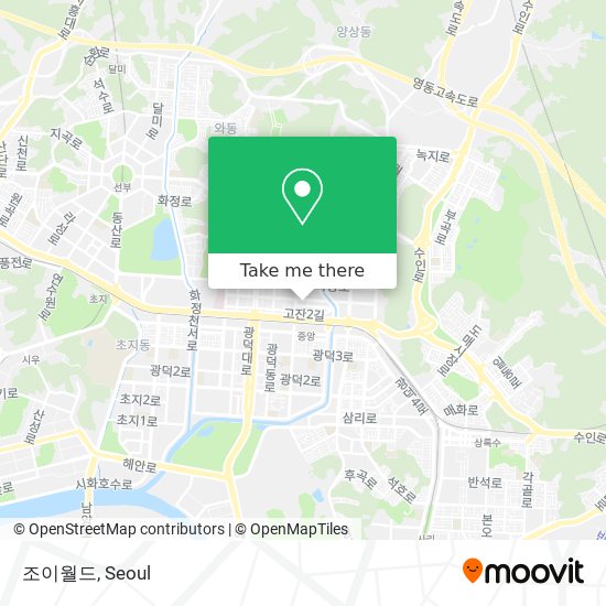 조이월드 map