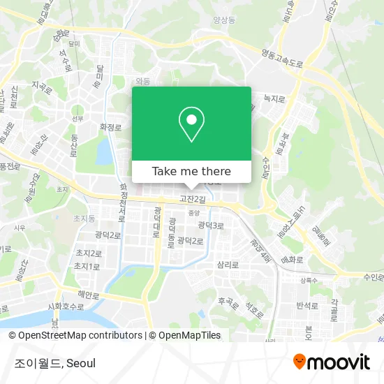 조이월드 map