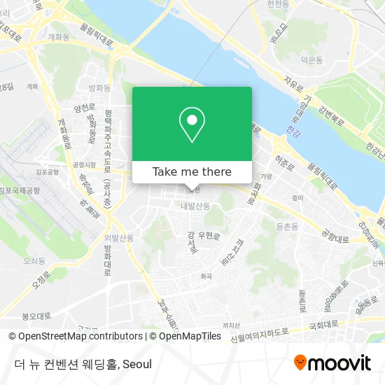 더 뉴 컨벤션 웨딩홀 map