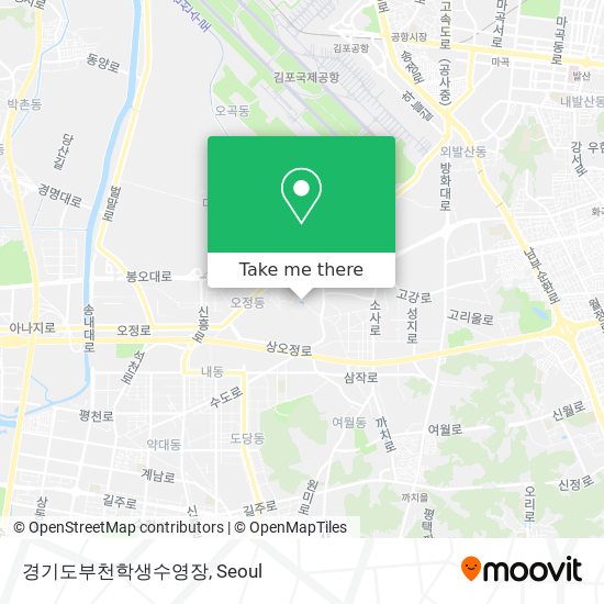 경기도부천학생수영장 map