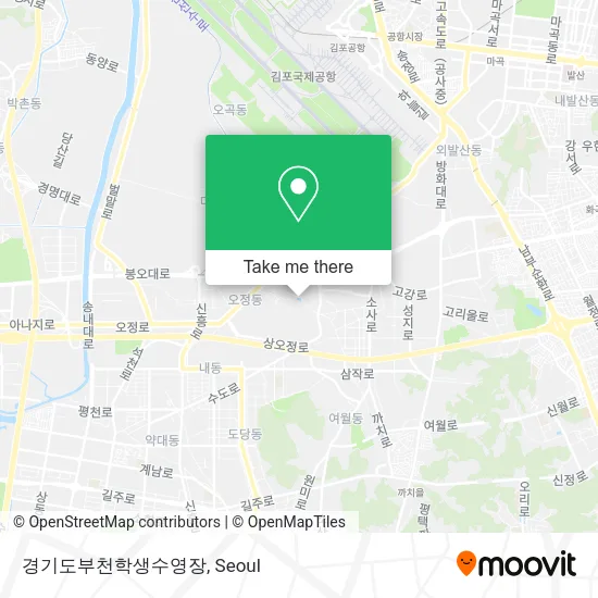 경기도부천학생수영장 map