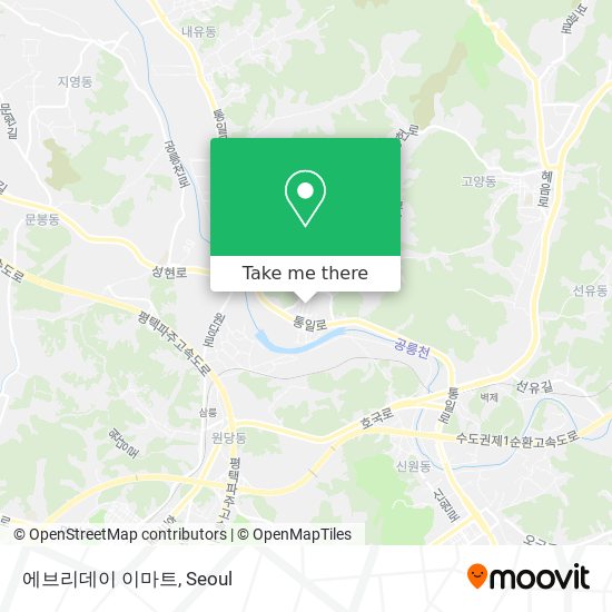 에브리데이 이마트 map