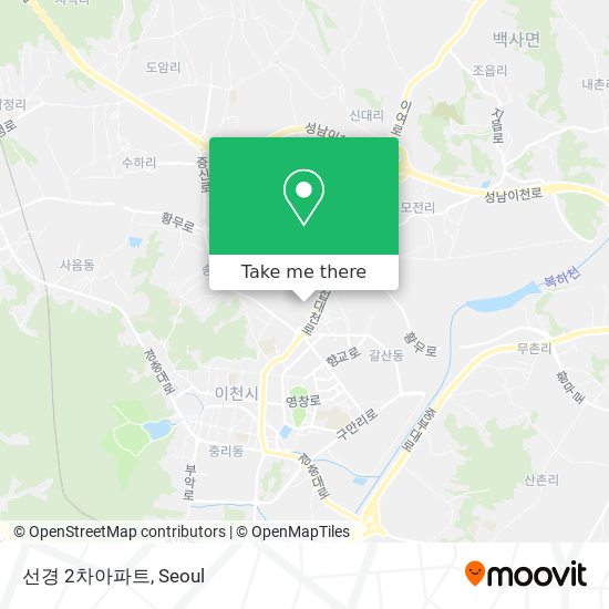 선경 2차아파트 map