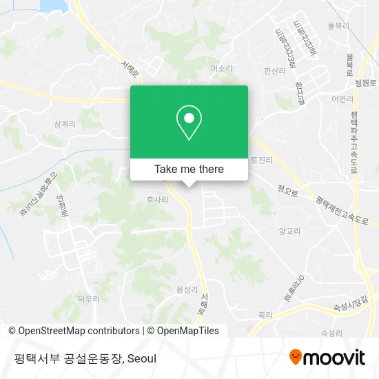 평택서부 공설운동장 map