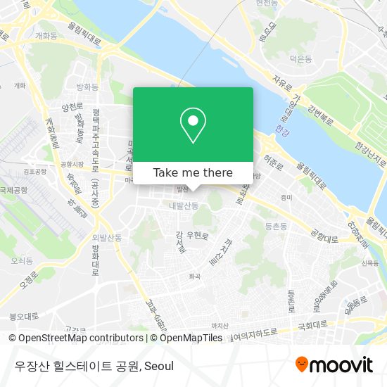 우장산 힐스테이트 공원 map