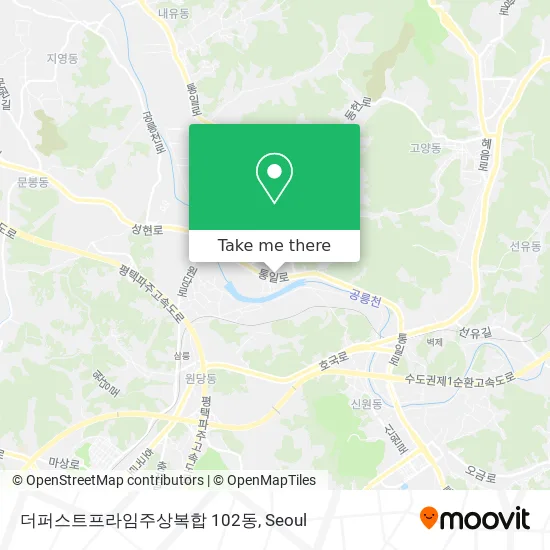더퍼스트프라임주상복합 102동 map
