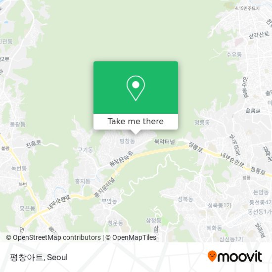 평창아트 map