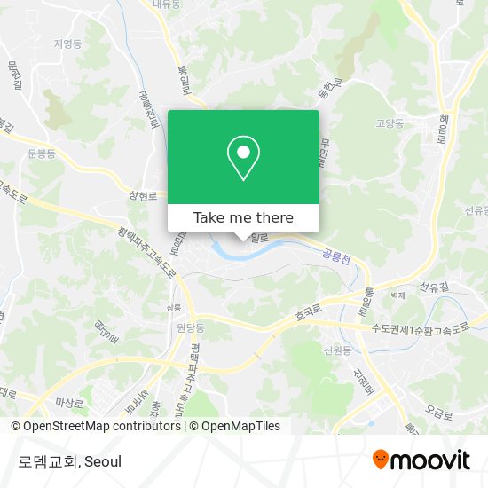 로뎀교회 map