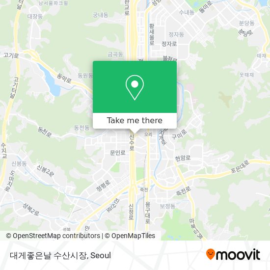 대게좋은날 수산시장 map