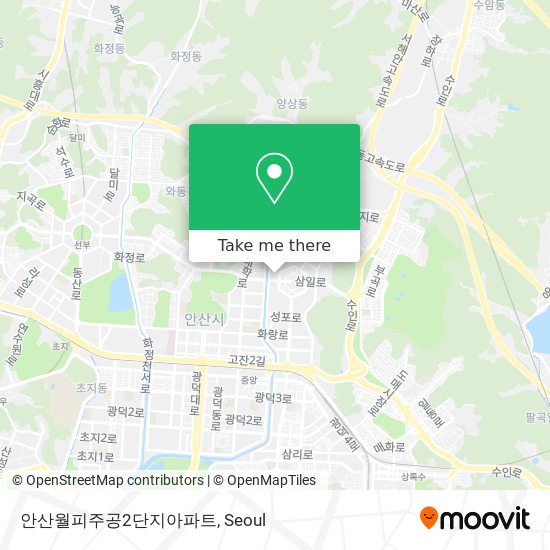 안산월피주공2단지아파트 map