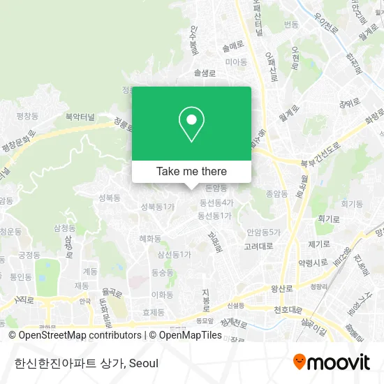 한신한진아파트 상가 map