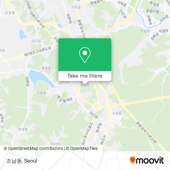 조남동 map