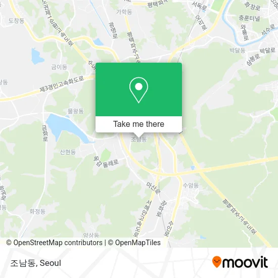 조남동 map
