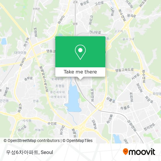 우성6차아파트 map