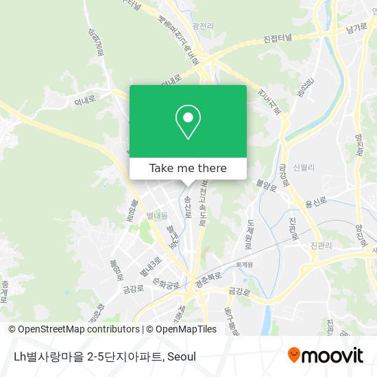 Lh별사랑마을 2-5단지아파트 map