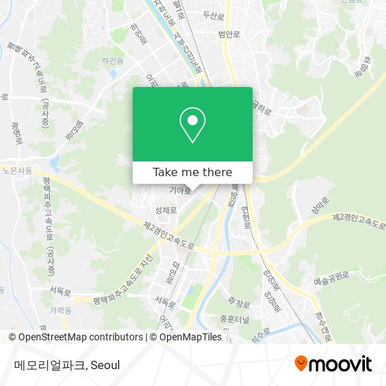 메모리얼파크 map