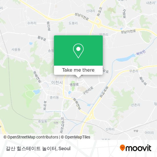 갈산 힐스테이트 놀이터 map