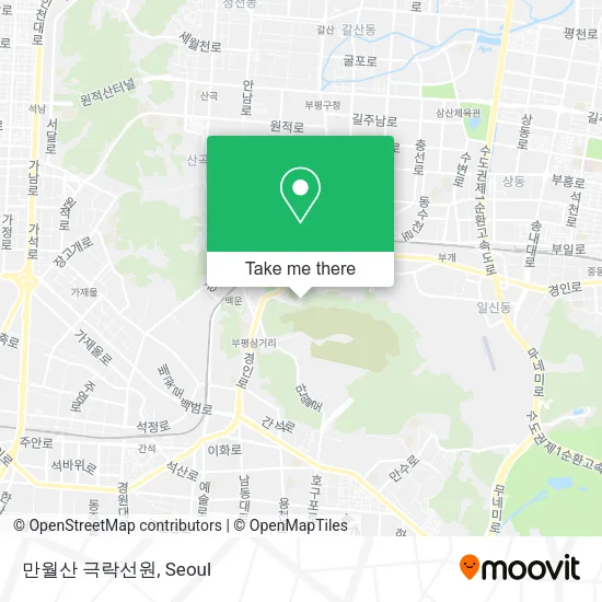 만월산 극락선원 map